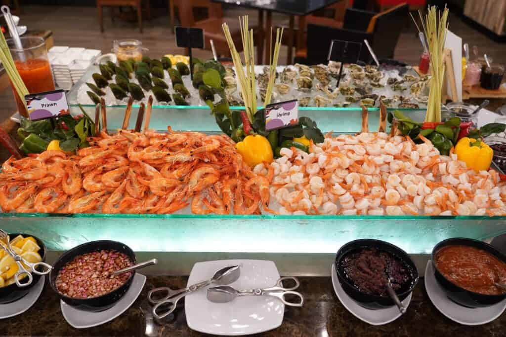 Seafood buffet Dinner